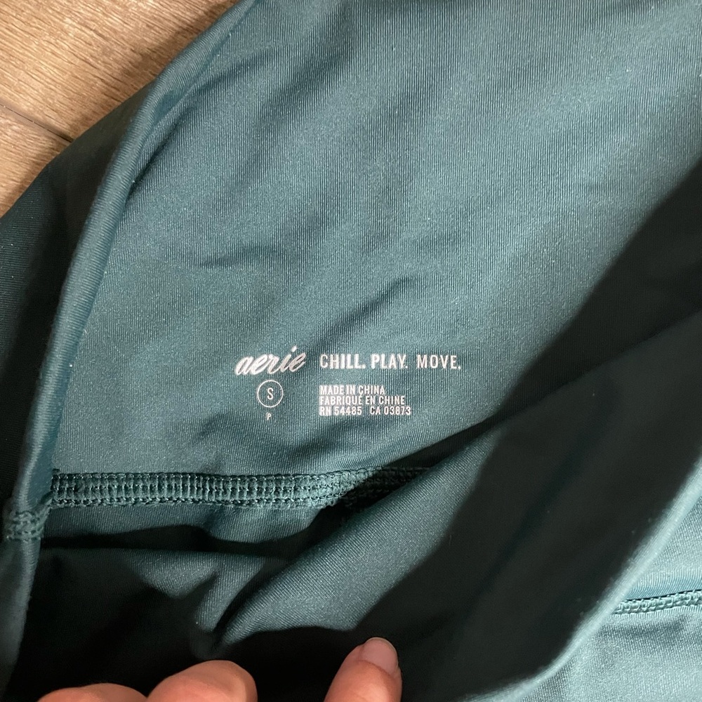 Aerie green workout athletic leggings - Picture 2 of 6